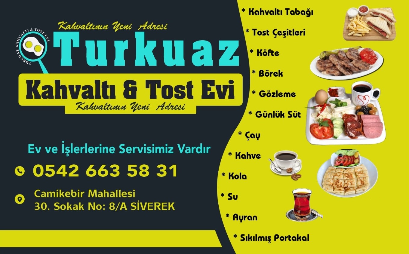 Siverektost,siverek tost siparişi,siverek köfte,siverek kahvaltı,siverek tost